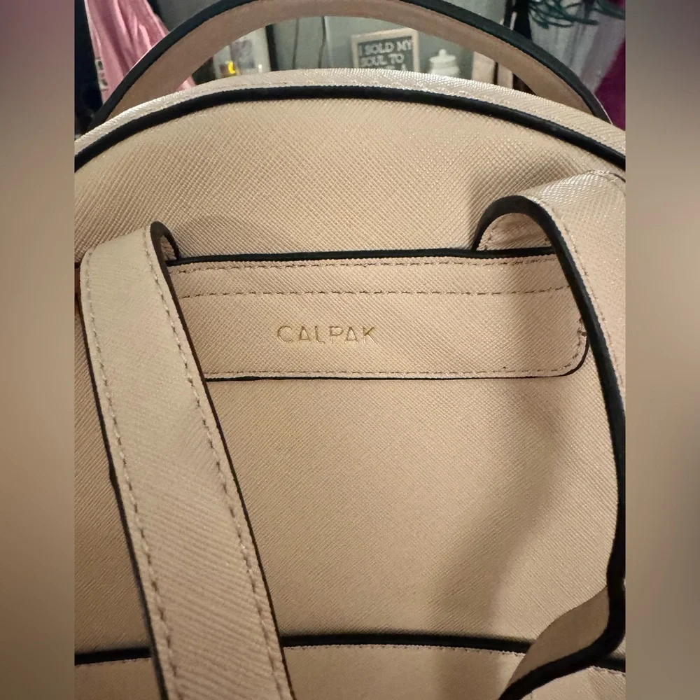 Calpak Pale Pink Backpack